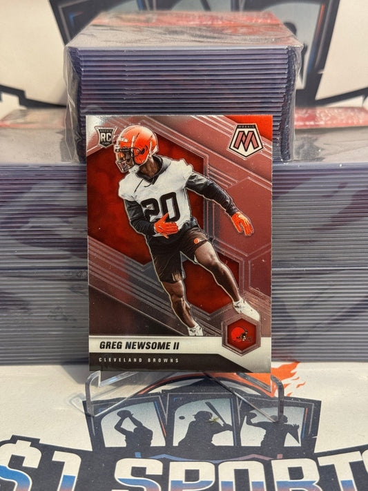 2021 Panini Mosaic Greg Newsome II Rookie #346