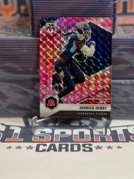 2021 Panini Mosaic (Pink Camo Prizm, AFC) Derrick Henry 233