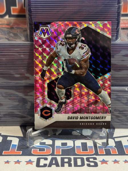 2021 Panini Mosaic (Pink Camo Prizm) David Montgomery 43