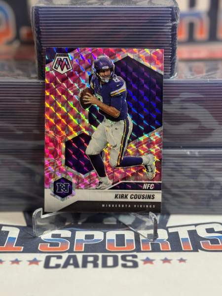2021 Panini Mosaic (Pink Camo Prizm, NFC) Kirk Cousins 209
