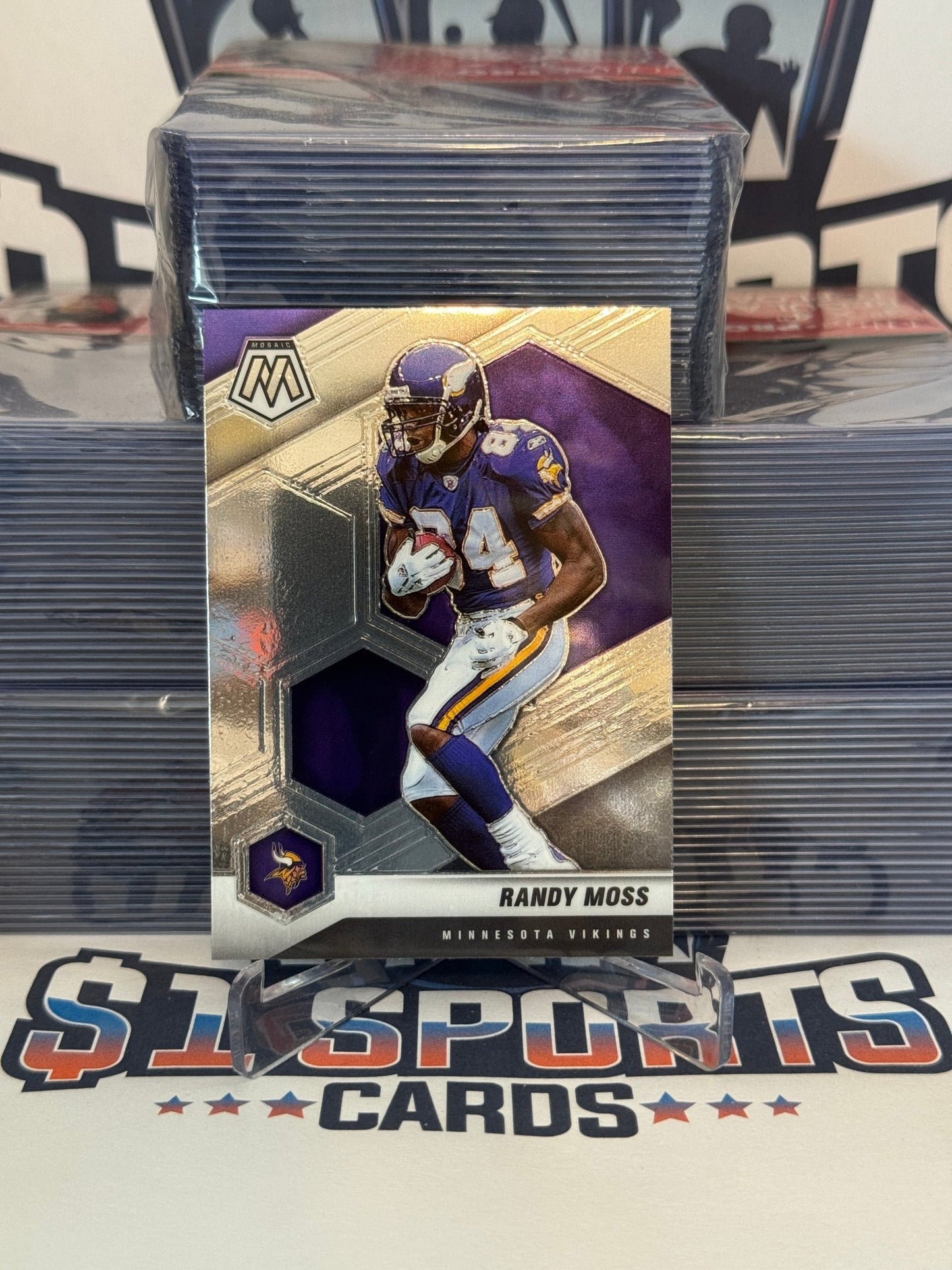2021 Panini Mosaic Randy Moss #130