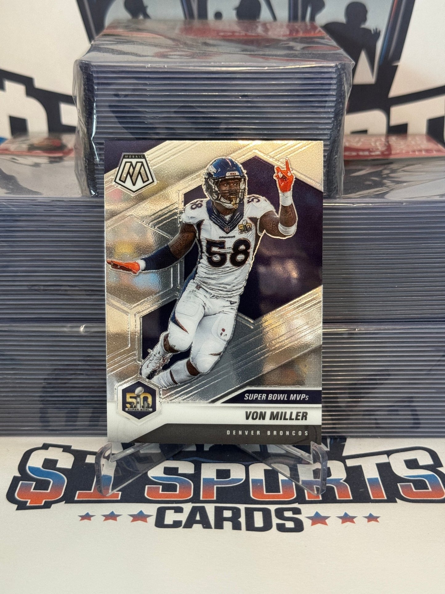 2021 Panini Mosaic (Super Bowl MVPs) Von Miller #300