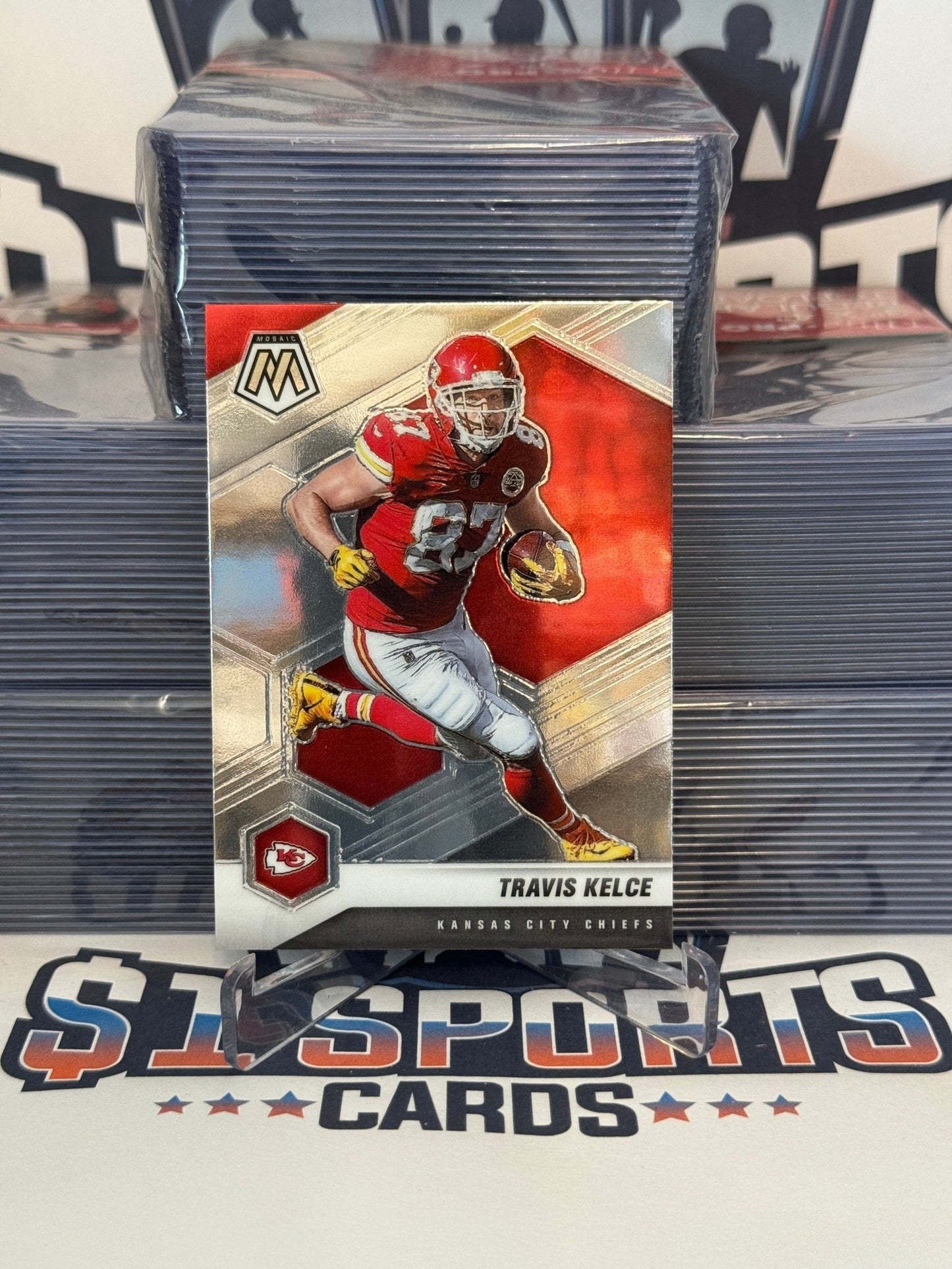 2021 Panini Mosaic Travis Kelce #4