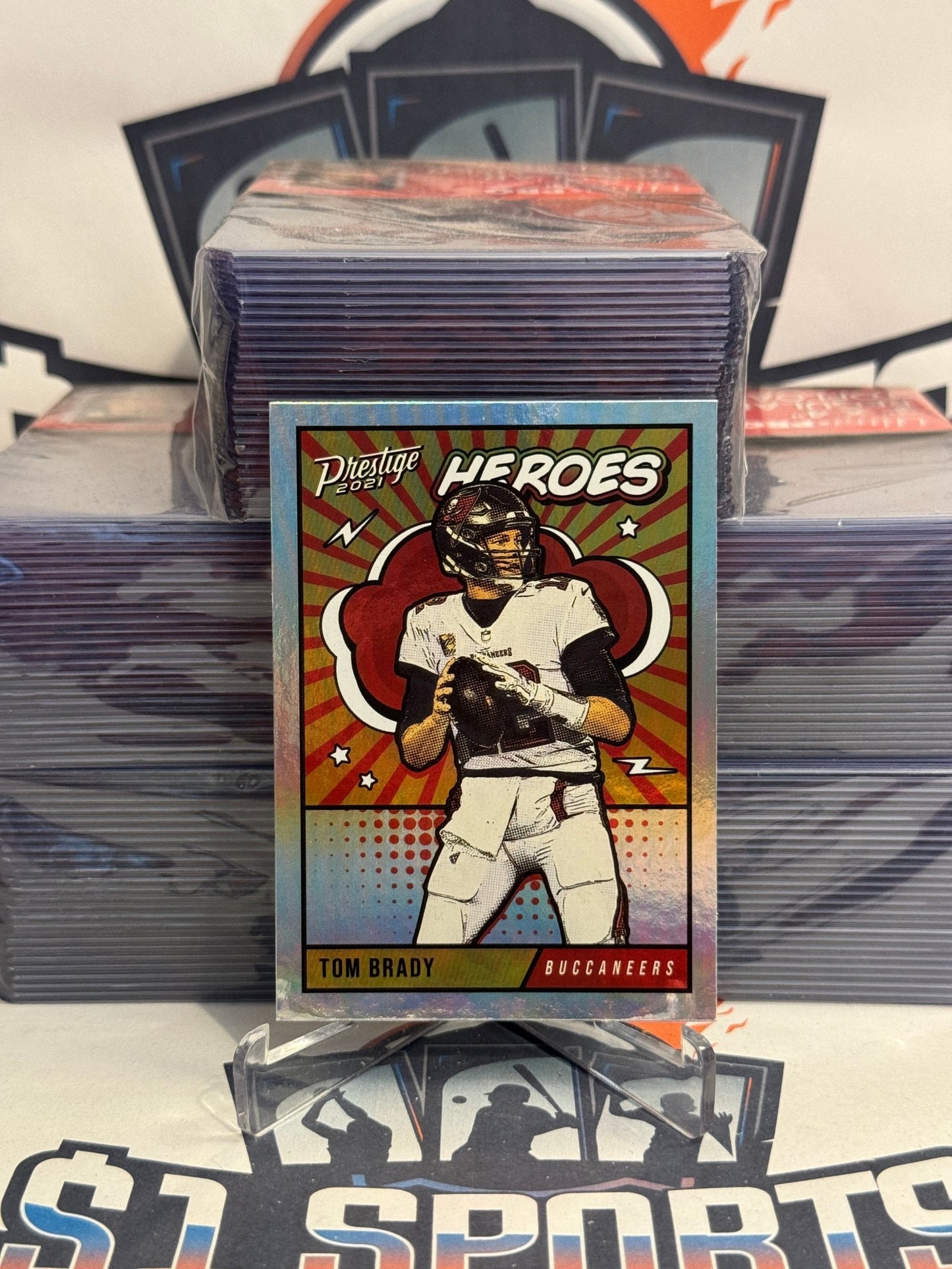 2021 Panini Prestige (Heroes) Tom Brady #HE-5