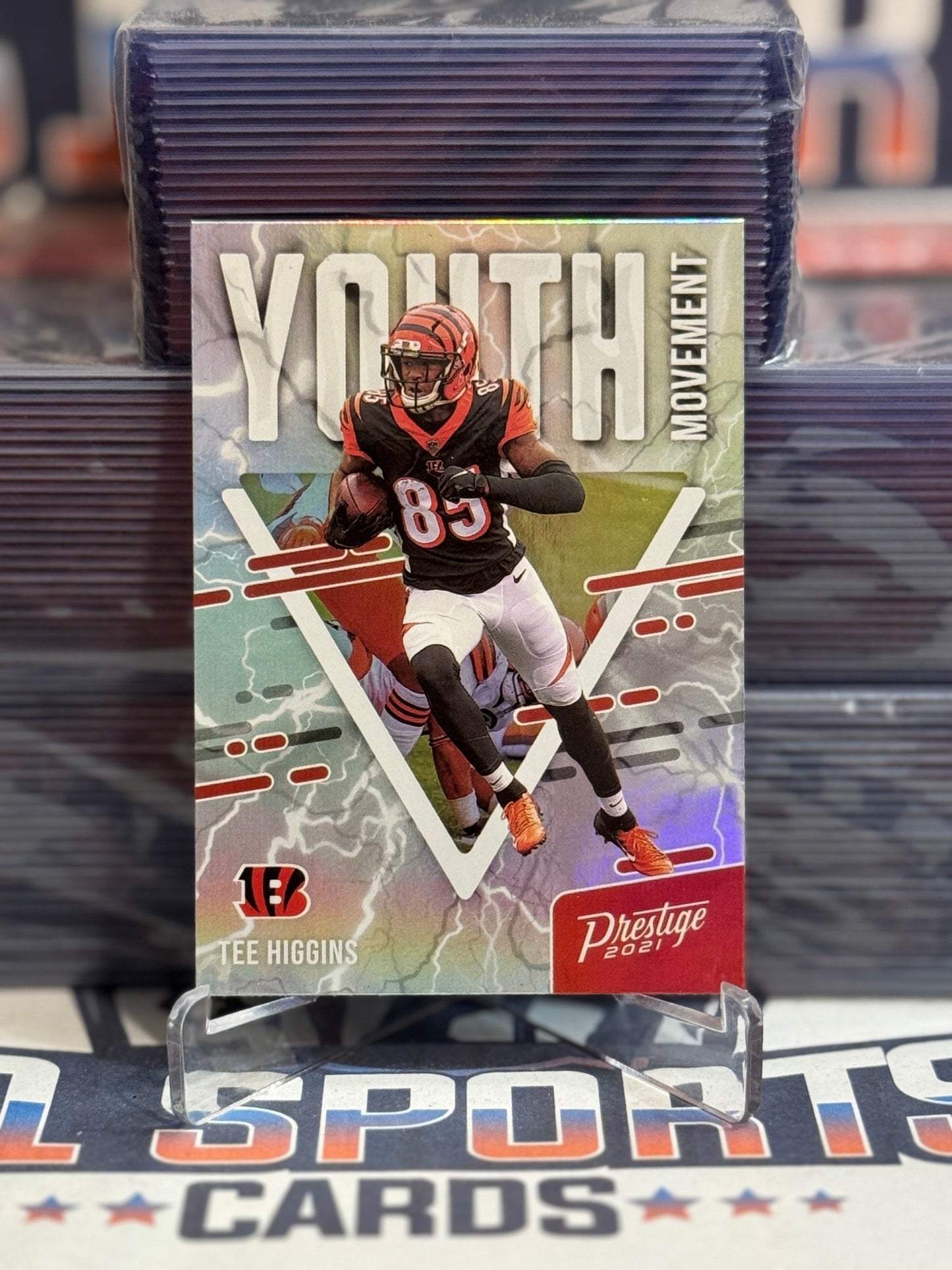 2021 Panini Prestige (Youth Movement) Tee Higgins YM - 12