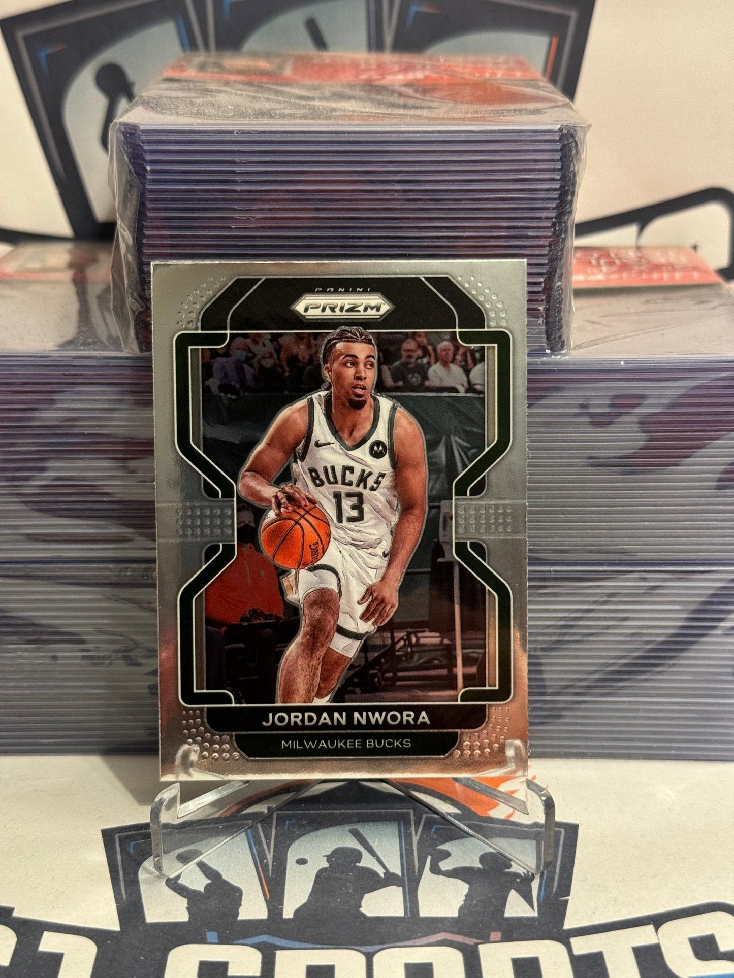 2021 Panini Prizm (2nd Year) Jordan Nwora #80