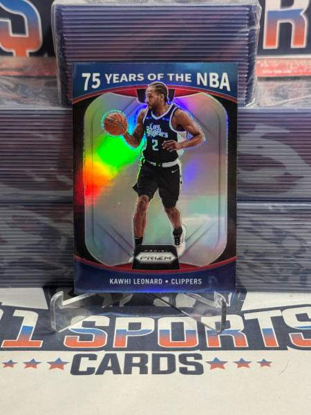 2021 Panini Prizm (75 Years of the NBA) Kawhi Leonard 2