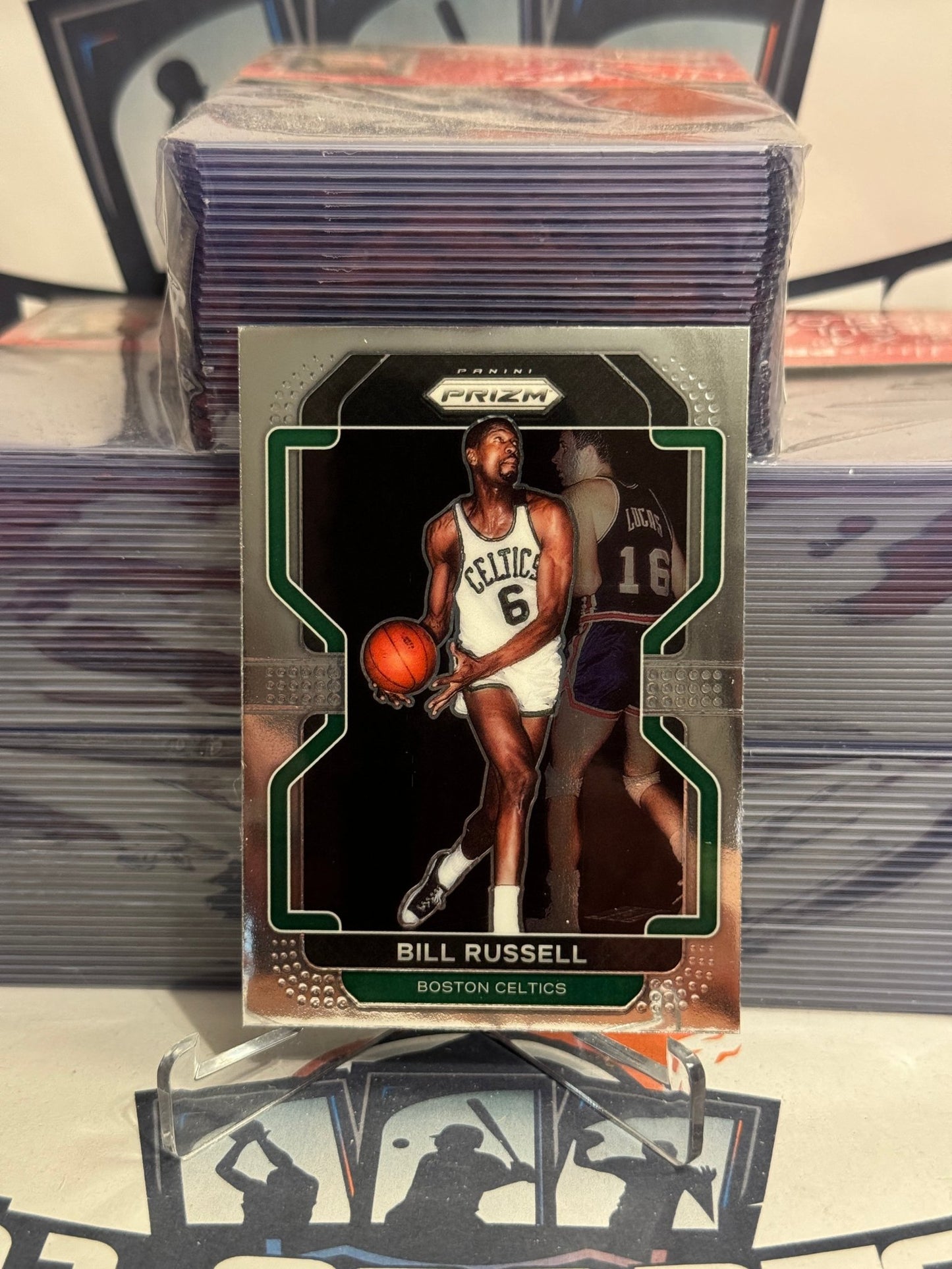 2021 Panini Prizm Bill Russell #254