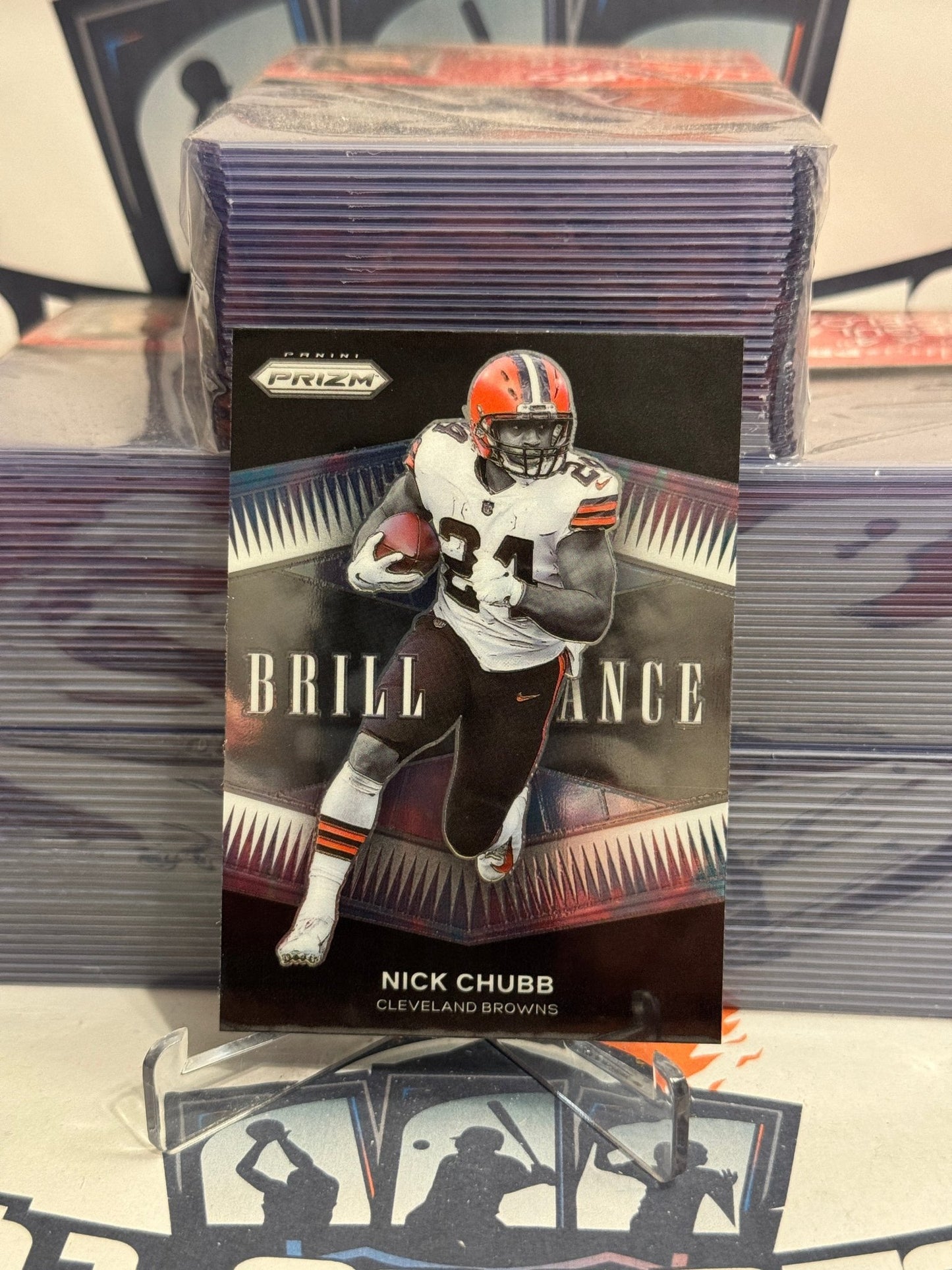 2021 Panini Prizm (Brilliance) Nick Chubb #B-13