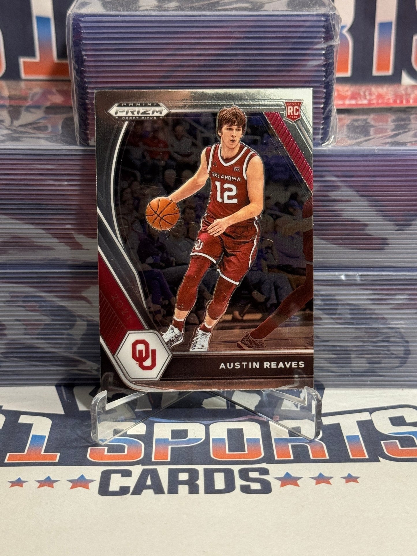 2021 Panini Prizm Draft Picks Austin Reaves Rookie 49