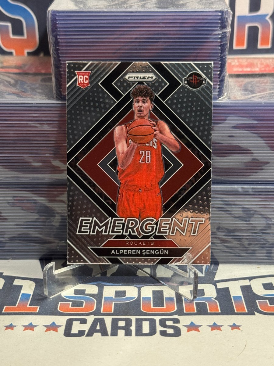 2021 Panini Prizm (Emergent) Alperen Sengun Rookie 28