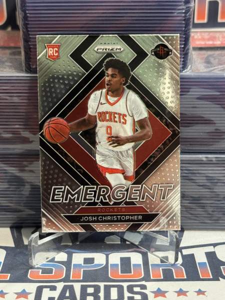 2021 Panini Prizm (Emergent) Josh Christopher Rookie #24