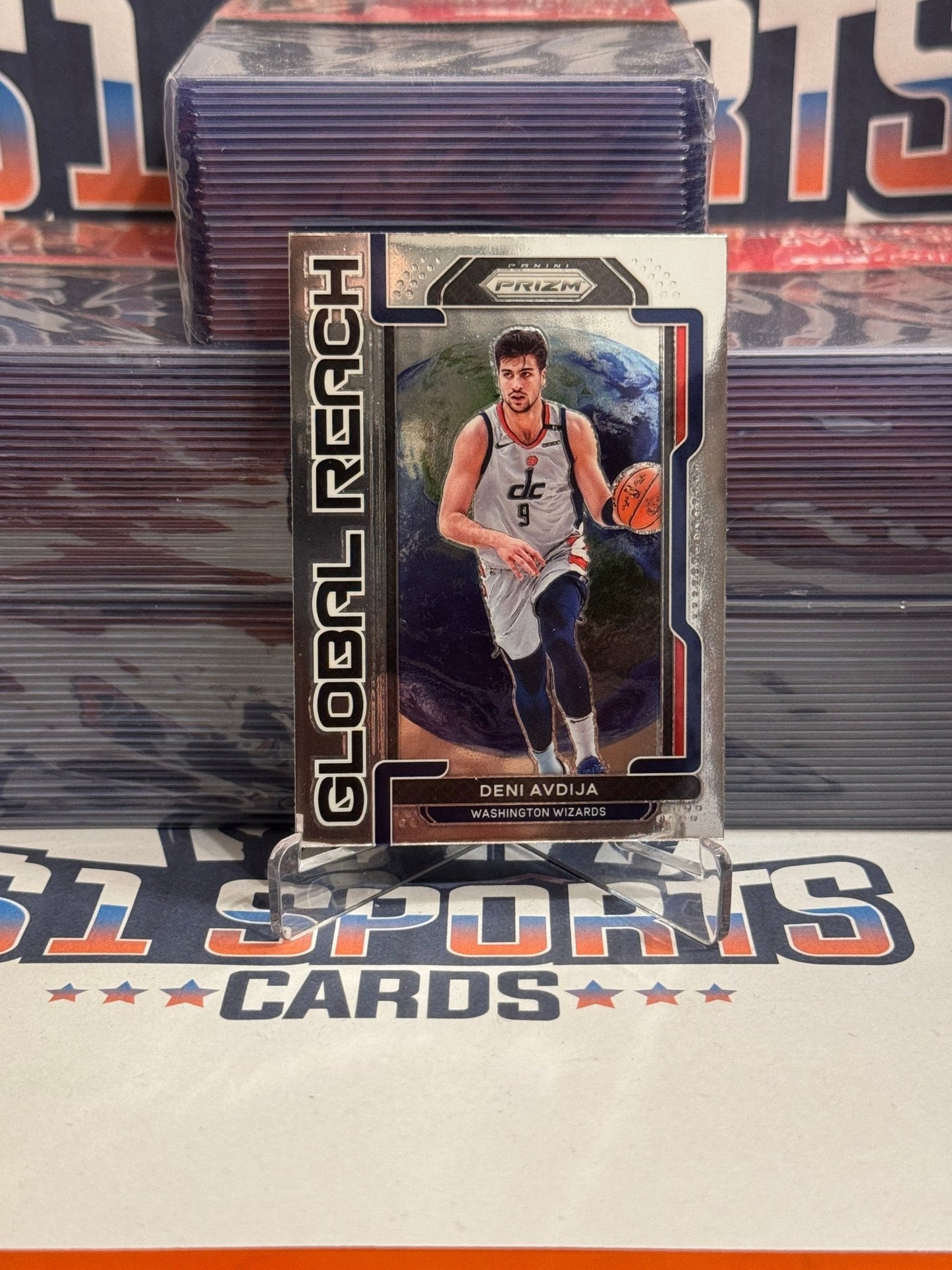 2021 Panini Prizm (Global Reach) Deni Avdija #8