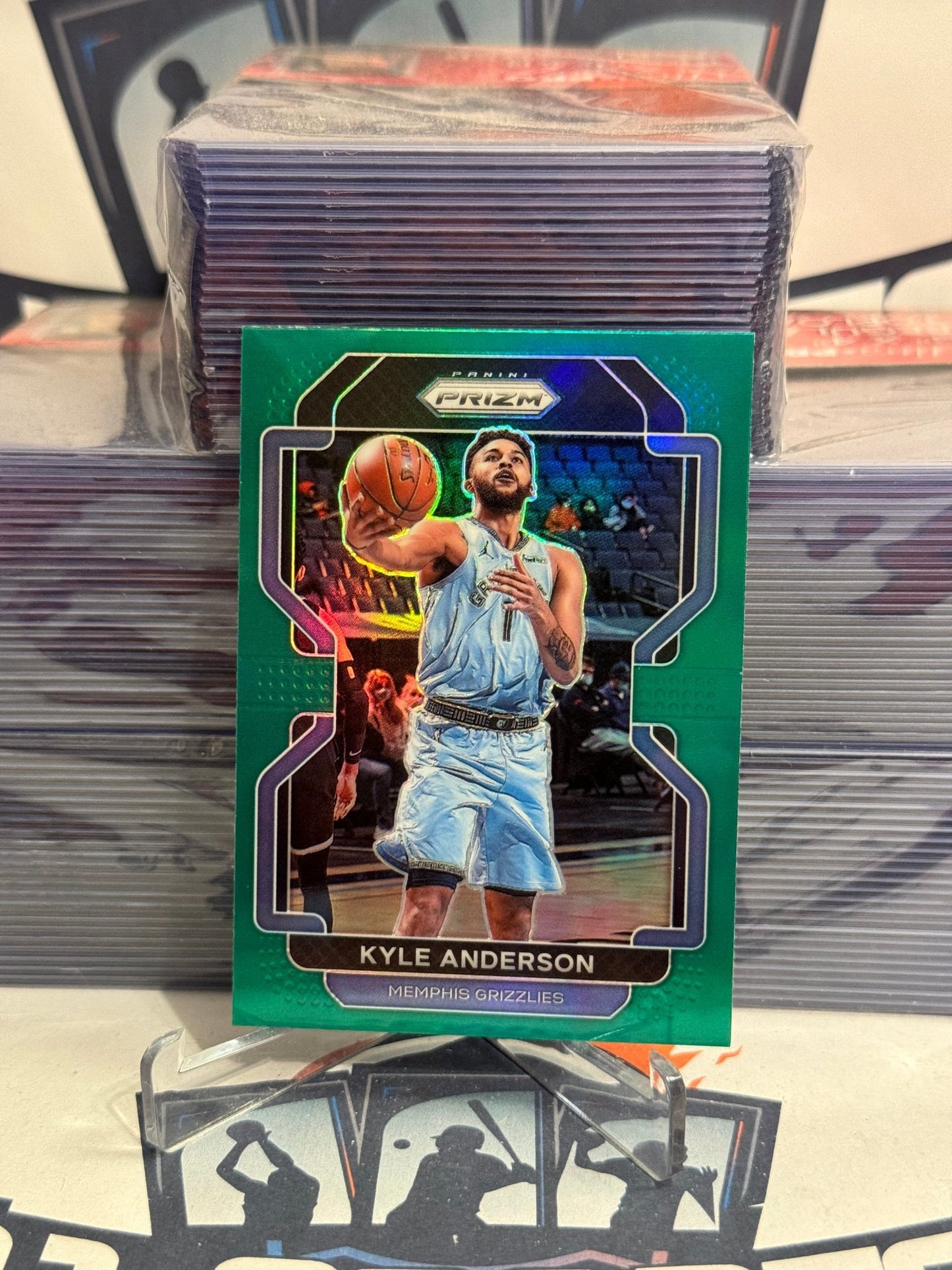 2021 Panini Prizm (Green Prizm) Kyle Anderson #211