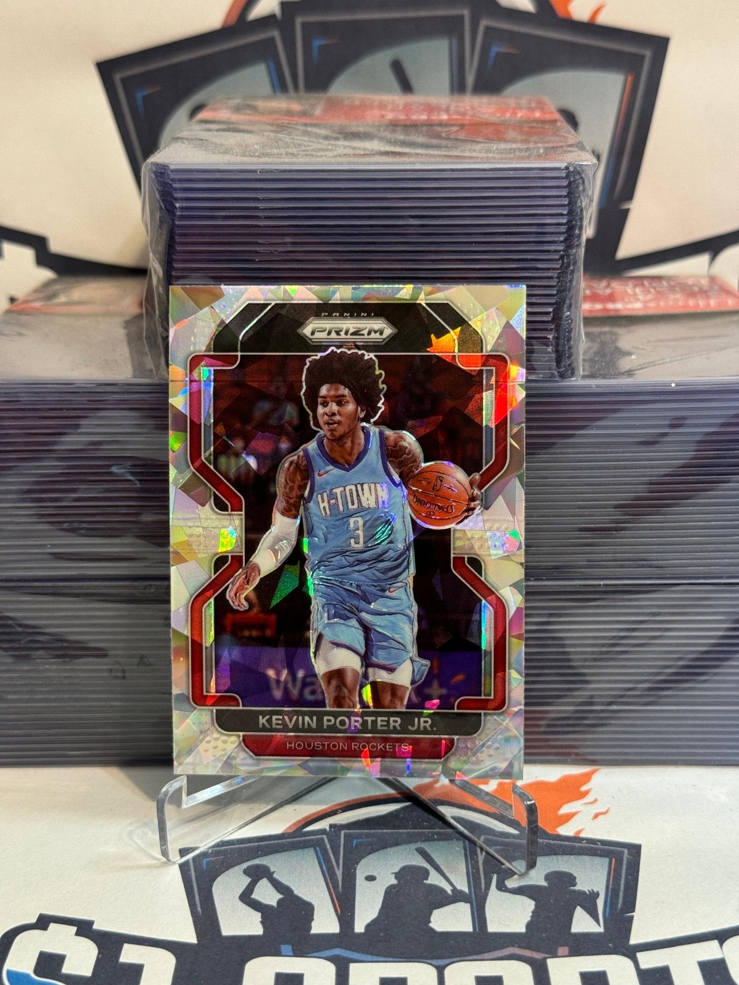 2021 Panini Prizm (Ice Prizm) Kevin Porter Jr. #84