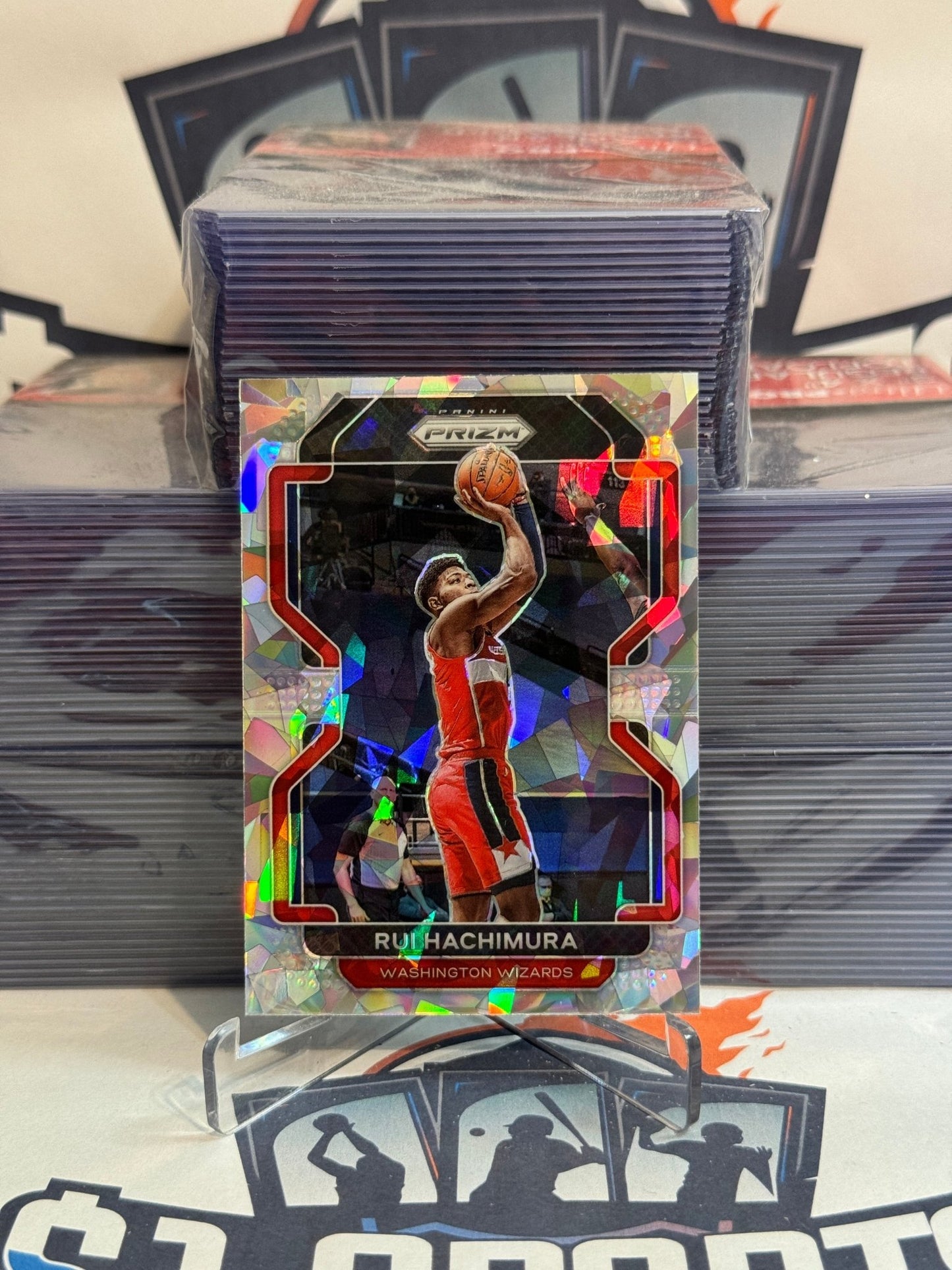 2021 Panini Prizm (Ice Prizm) Rui Hachimura #234