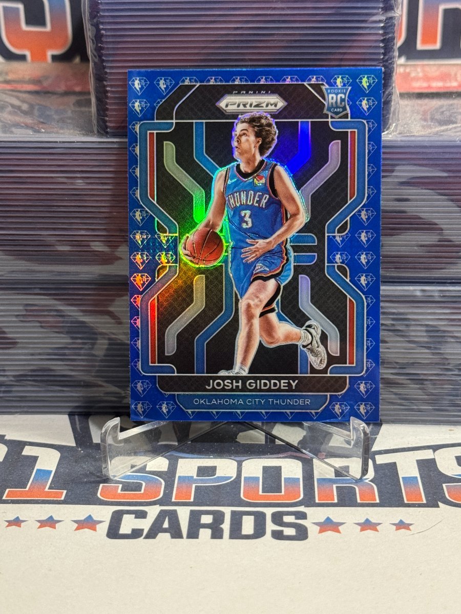 2021 Panini Prizm (NBA 75th Anniversary Prizm SP) Josh Giddey Rookie 301
