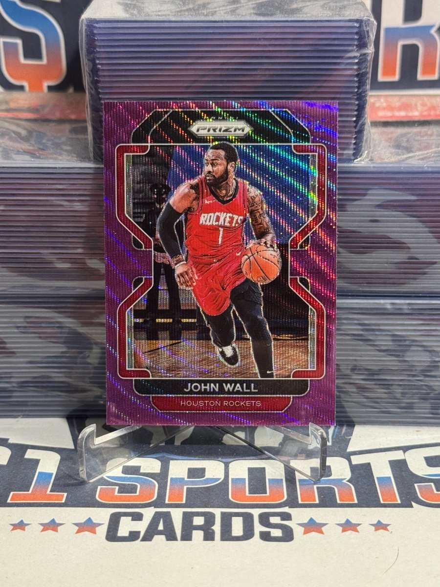 2021 Panini Prizm (Purple Wave Prizm) John Wall 68