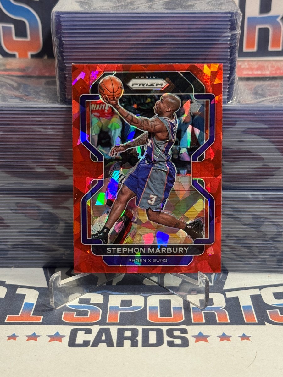 2021 Panini Prizm (Red Ice Prizm) Stephon Marbury 277