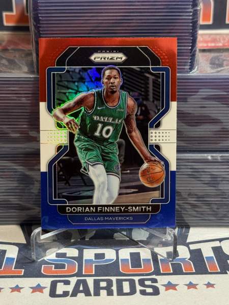 2021 Panini Prizm (Red White Blue Prizm) Dorian Finney - Smith 208