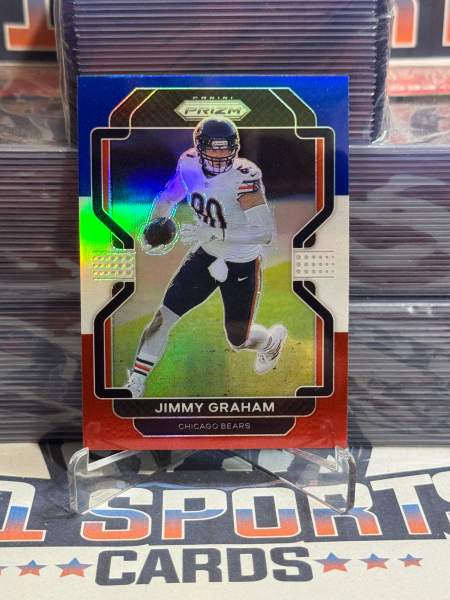 2021 Panini Prizm (Red White Blue Prizm) Jimmy Graham 159