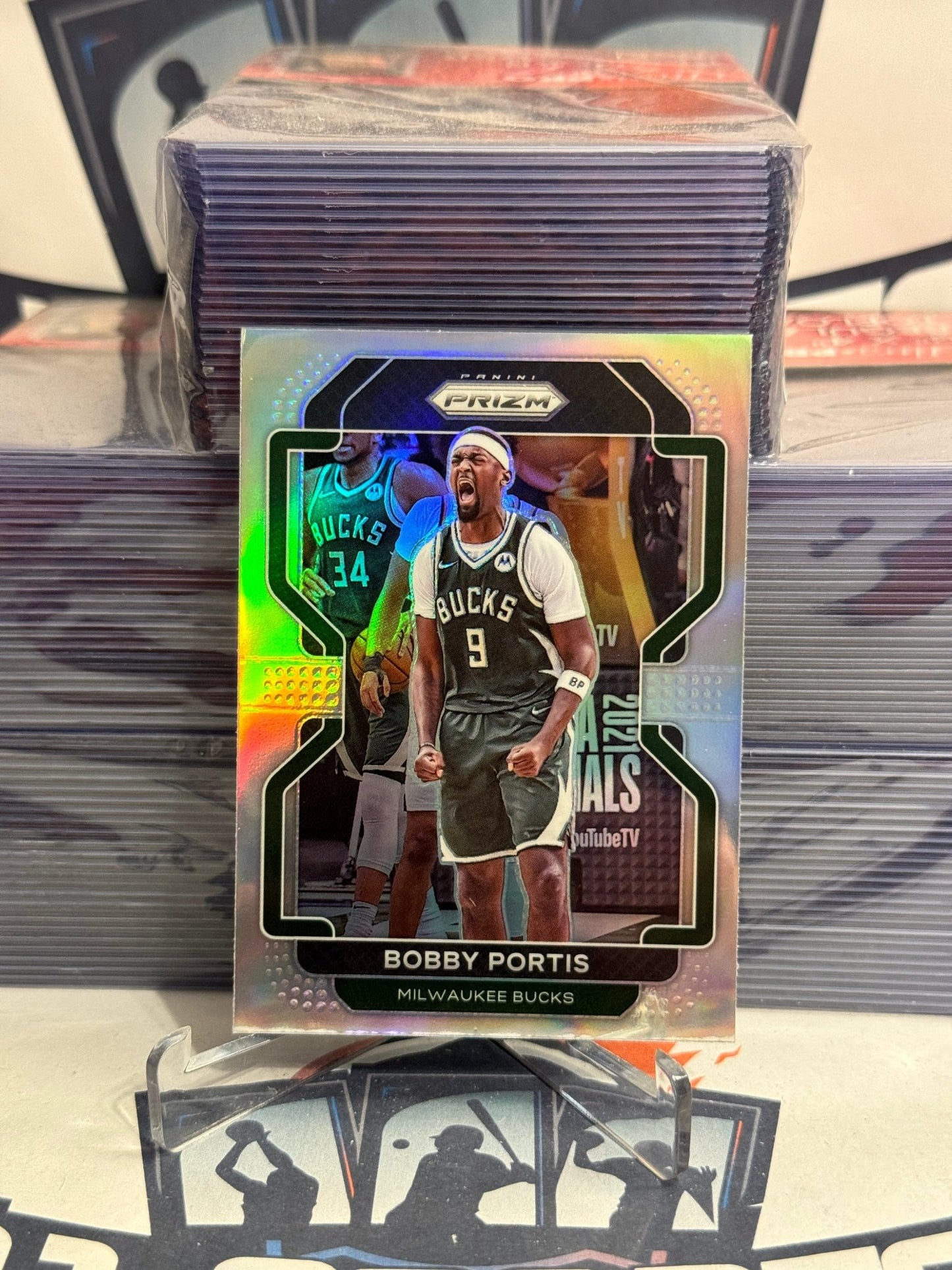 2021 Panini Prizm (Silver Prizm) Bobby Portis #87