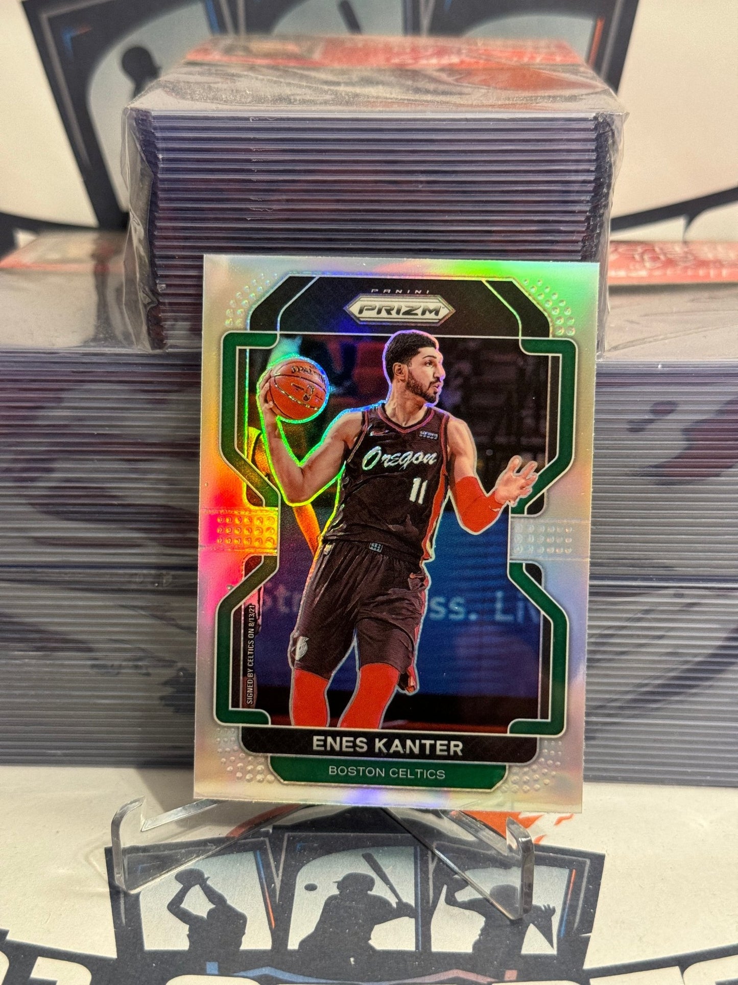 2021 Panini Prizm (Silver Prizm) Enes Kanter #51
