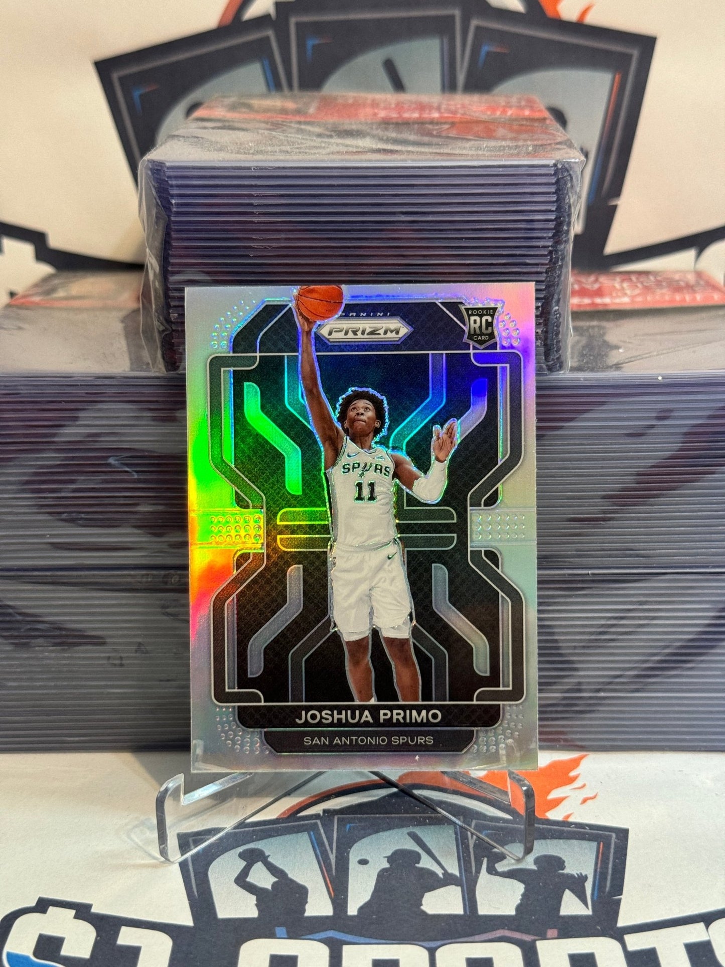 2021 Panini Prizm (Silver Prizm) Joshua Primo Rookie #298