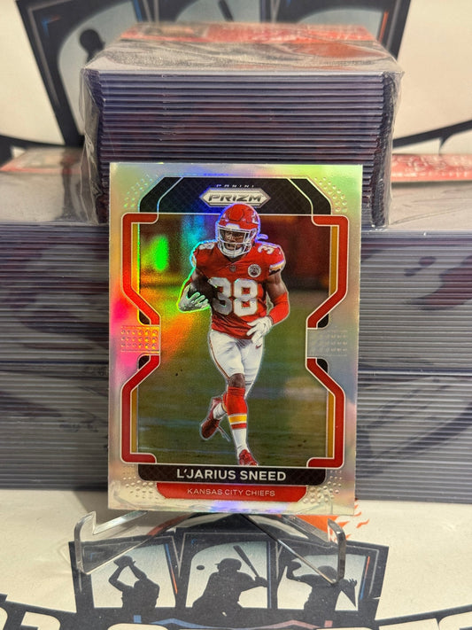 2021 Panini Prizm (Silver Prizm) L'Jarius Sneed #195