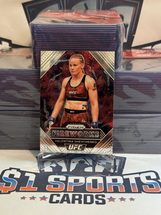 2021 Panini Prizm UFC (Fireworks) Valentina Shevchenko #5
