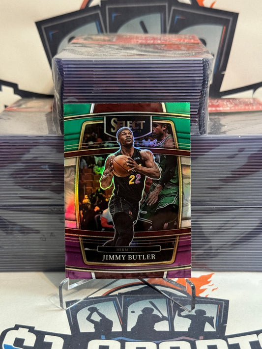 2021 Panini Select (Green White Purple Prizm) Jimmy Butler #97