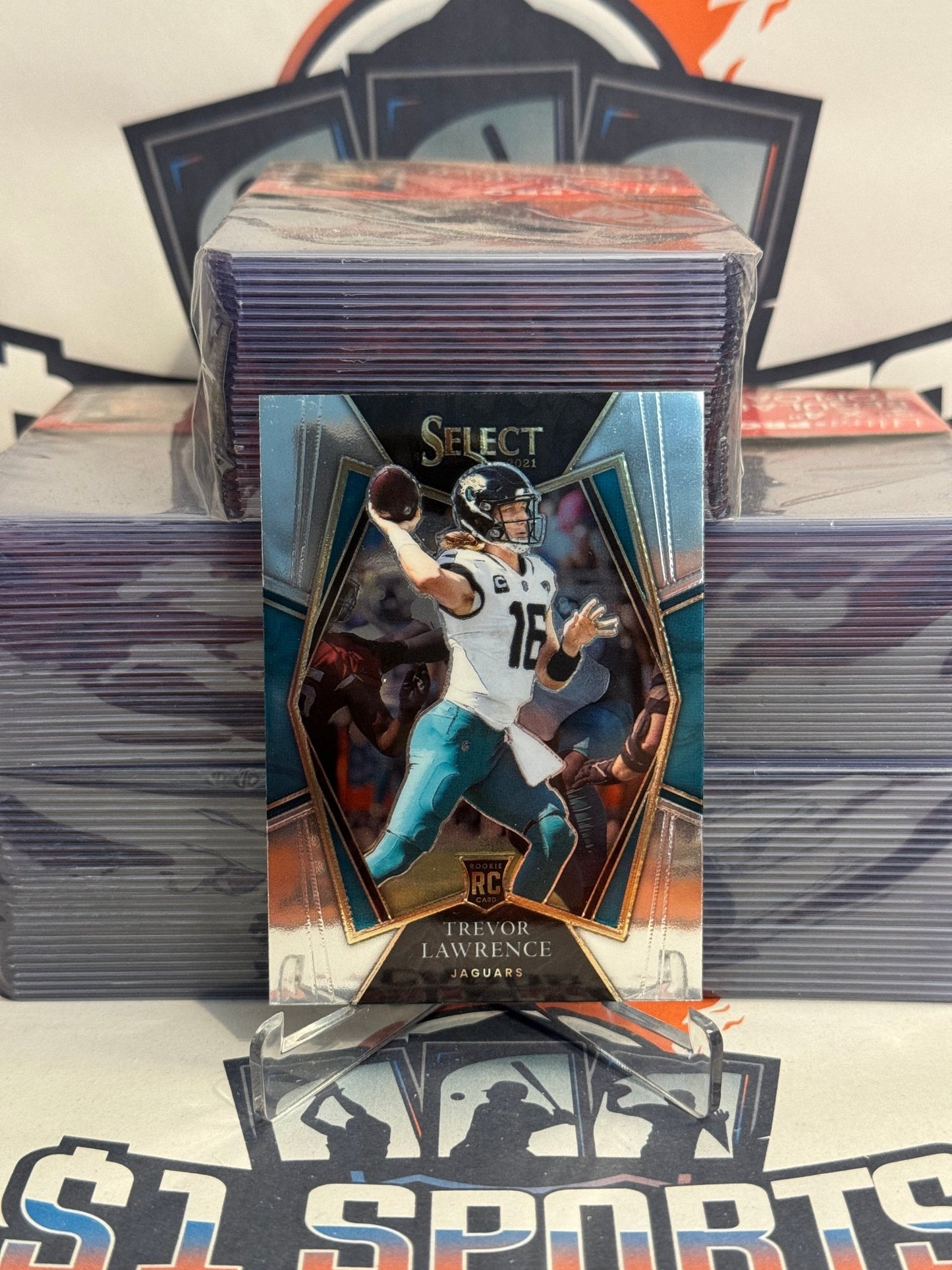 2021 Panini Select (Premier Level) Trevor Lawrence Rookie #143