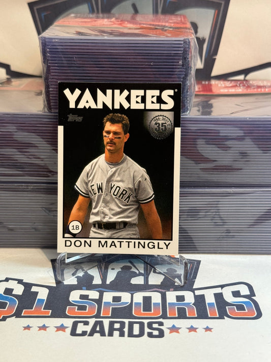 2021 Topps (1986 Redux) Don Mattingly #86B - 47