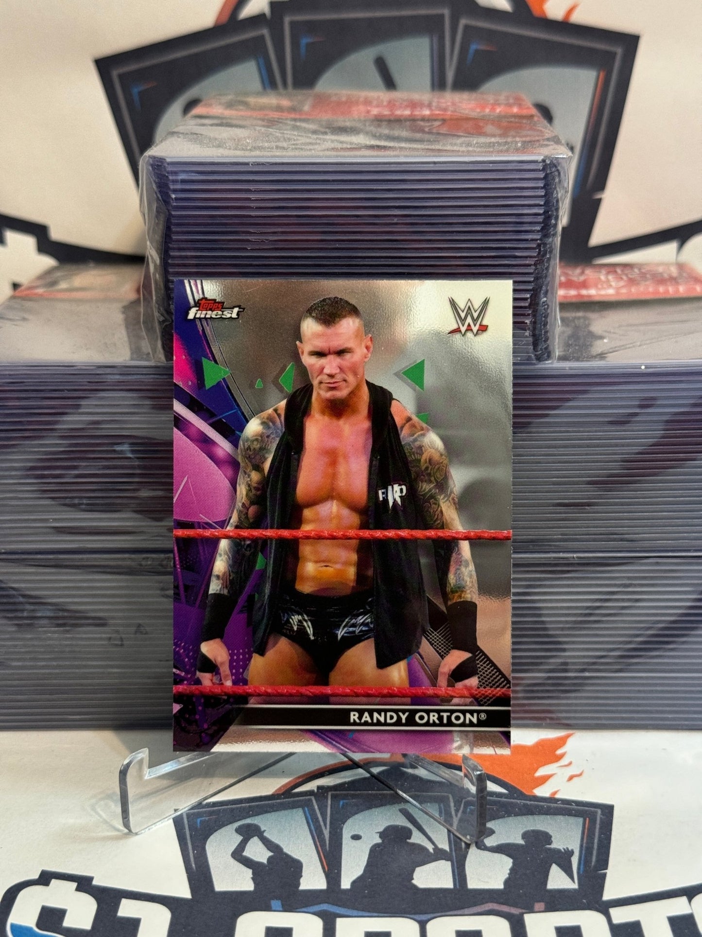2021 Topps Finest WWE Randy Orton #30