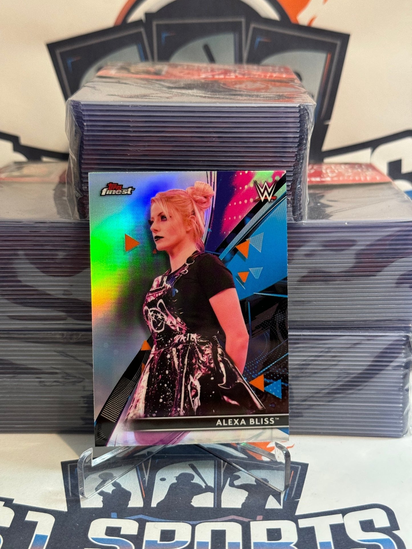 2021 Topps Finest WWE (Refractor) Alexa Bliss #3