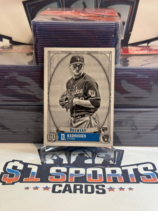 2021 Topps Gypsy Queen (Negative 30/50) Drew Rasmussen Rookie #130