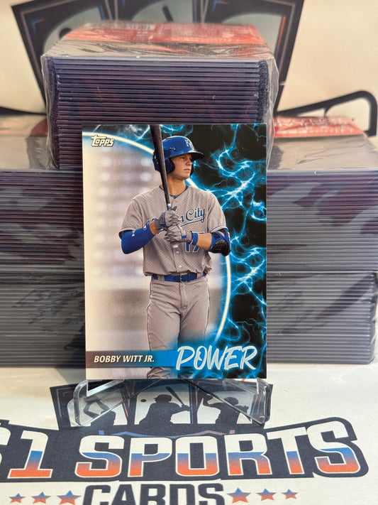2021 Topps (Power) Bobby Witt Jr. #TC - 15