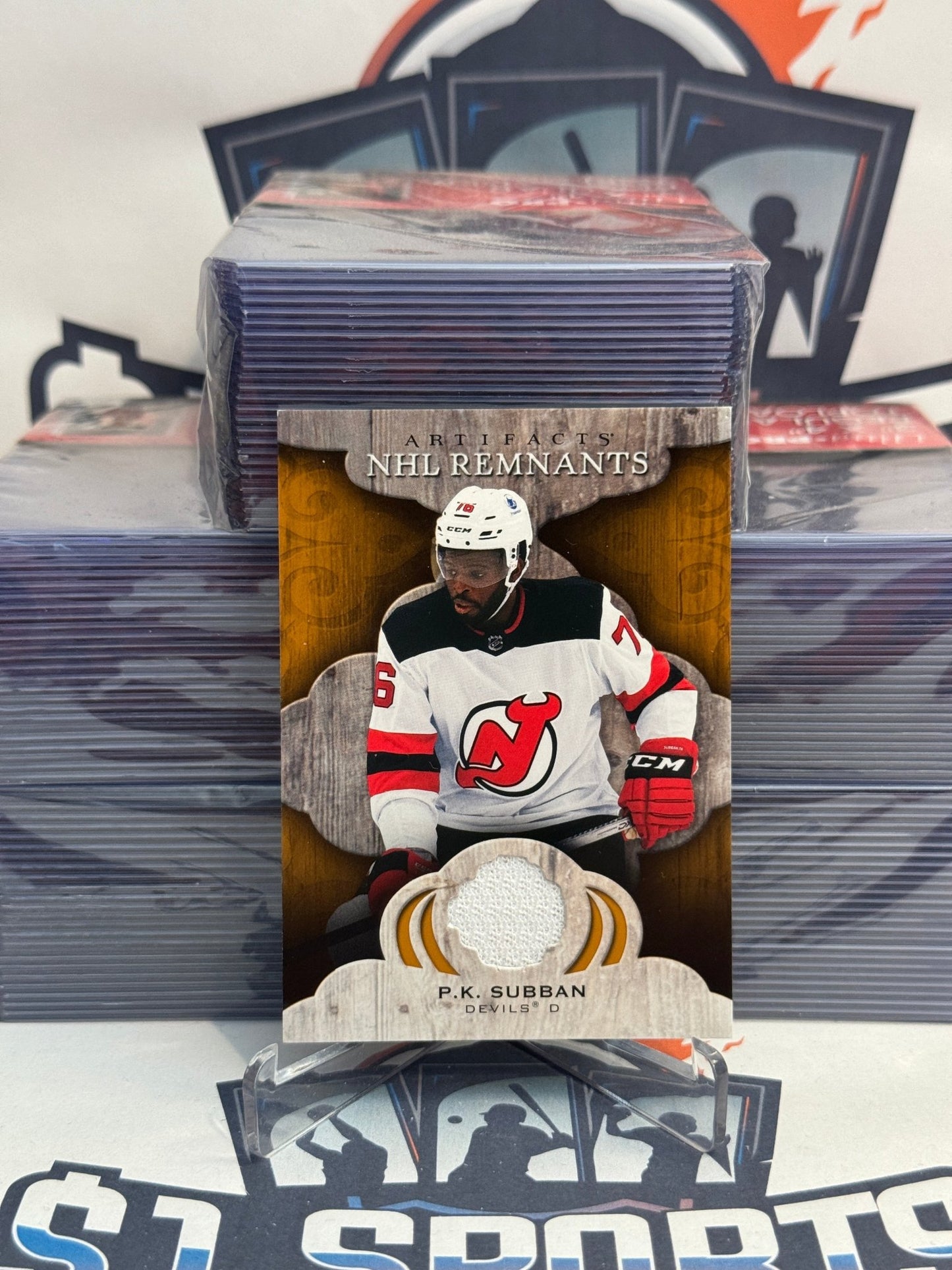 2021 Upper Deck Artifacts (NFL Remnants Relic) P.K. Subban #NR-PS