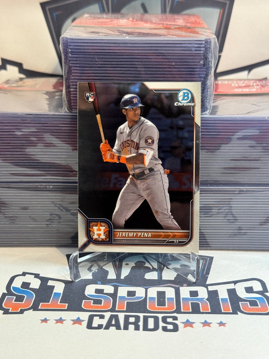 2022 Bowman Chrome Jeremy Pena Rookie #35