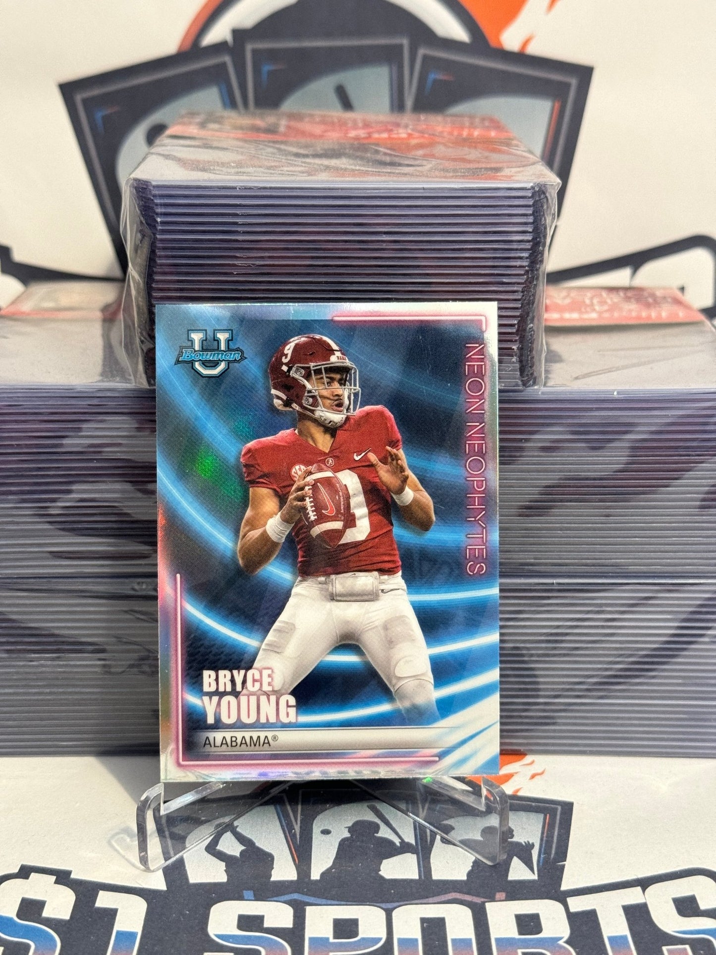 2022 Bowman Chrome University (Neon Neophytes) Bryce Young #NN-3