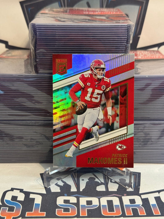 2022 Donruss Elite Patrick Mahomes II #38
