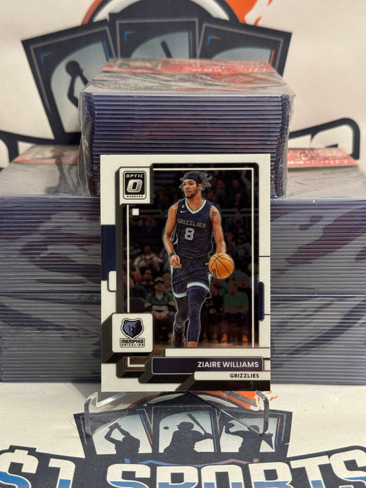 2022 Donruss Optic (2nd Year) Ziaire Williams #188