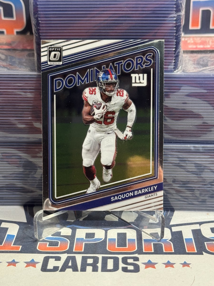 2022 Donruss Optic (Dominators) Saquon Barkley D - 7