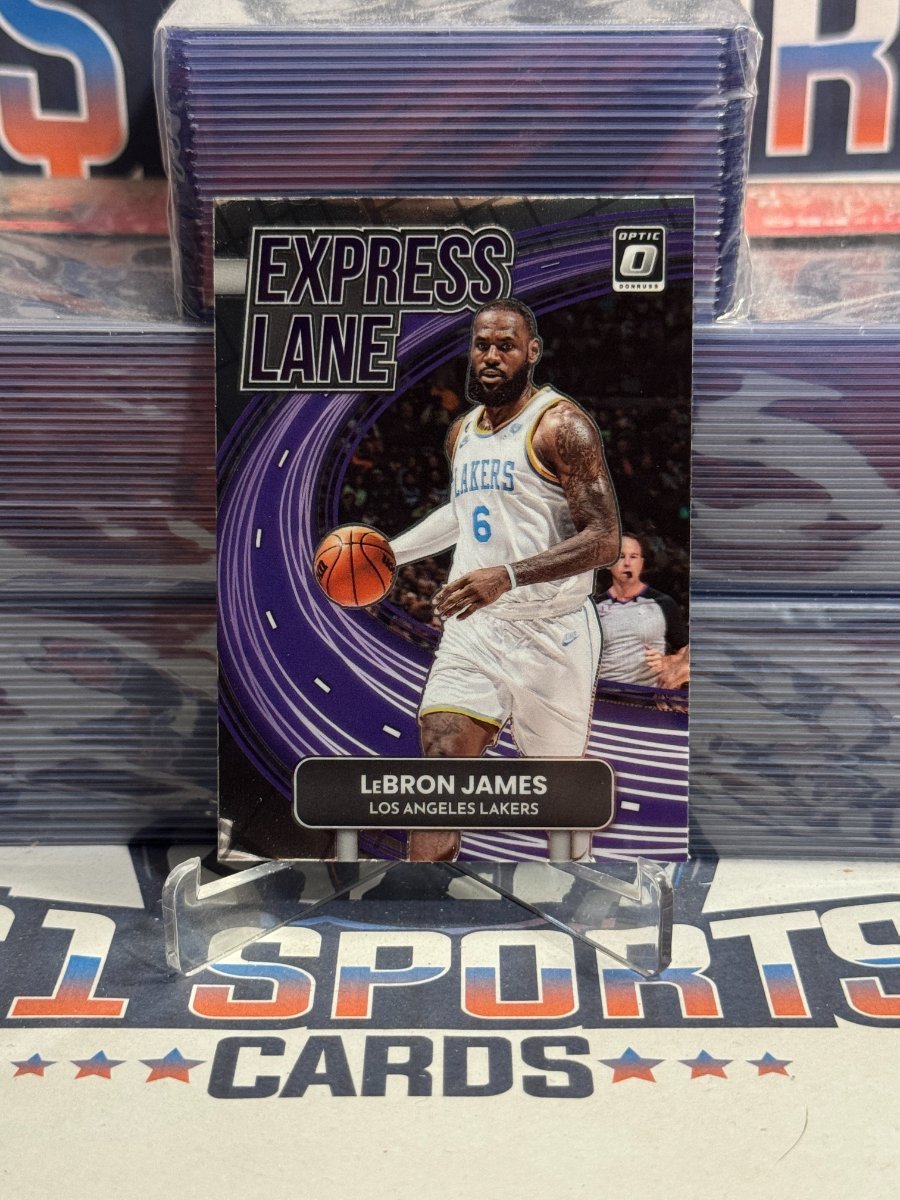 2022 Donruss Optic (Express Lane) LeBron James 4