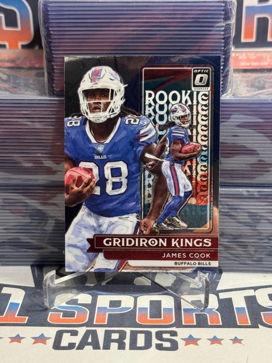 2022 Donruss Optic (Gridiron Kings) James Cook Rookie RGK - 12