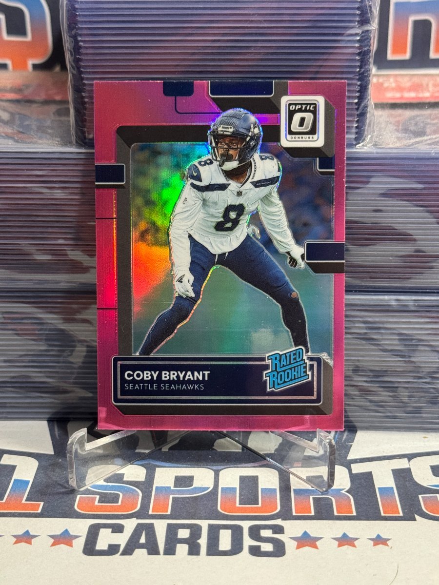 2022 Donruss Optic (Pink Camo Prizm, Rated Rookie) Coby Bryant 292