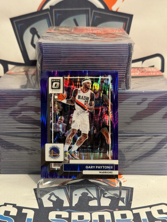 2022 Donruss Optic (Purple Shock Prizm) Gary Payton II #41