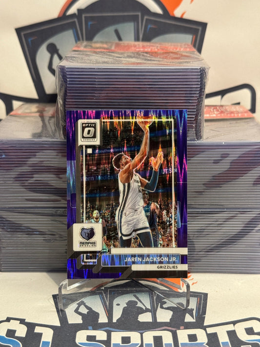 2022 Donruss Optic (Purple Shock Prizm) Jaren Jackson Jr. #189