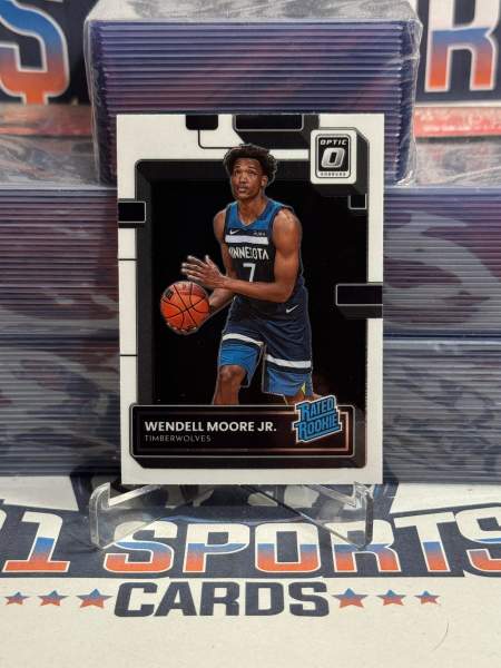 2022 Donruss Optic (Rated Rookie) Wendell Moore Jr. 201