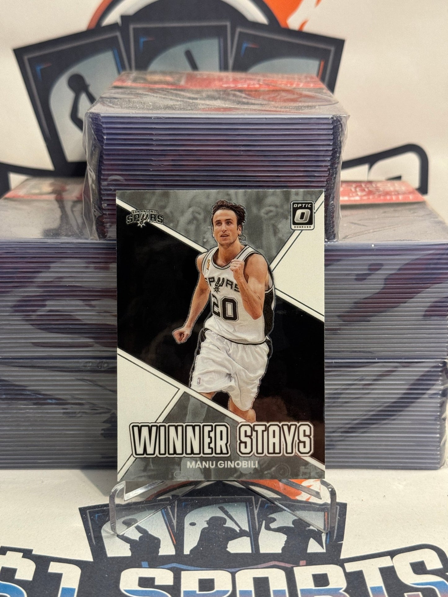 2022 Donruss Optic (Winner Stays) Manu Ginobili #16